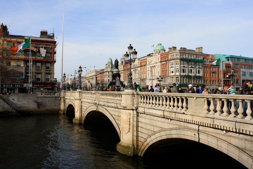 visiter Dublin en une journée O'Connell Bridge